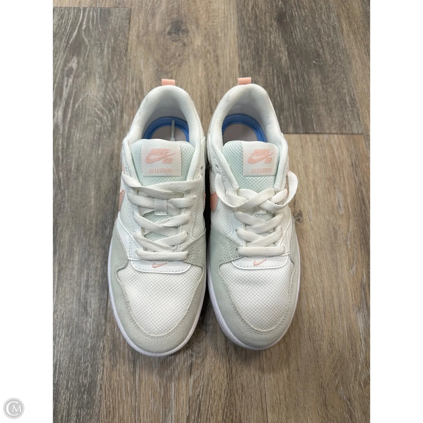 Shoes Sneakers By Nike In Pink & White, Size: 7