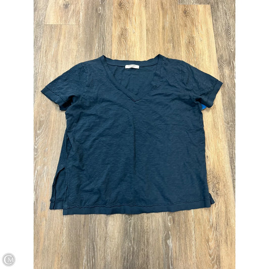 Top Short Sleeve By Project Social Tee In Blue, Size: M