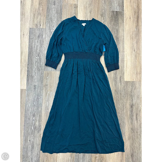 Dress Party Long By J. Jill In Blue, Size: M