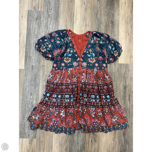 Dress Casual Midi By Love Kyla In Multi-colored, Size: L