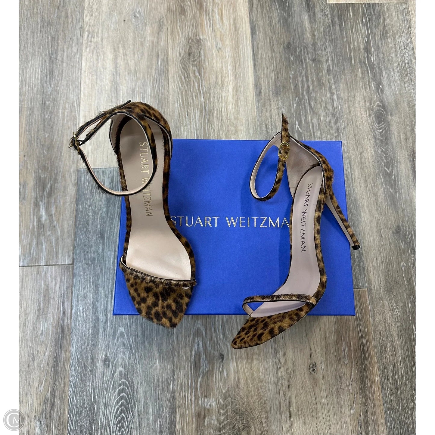 Sandals Designer By Stuart Weitzman In Animal Print, Size: 10