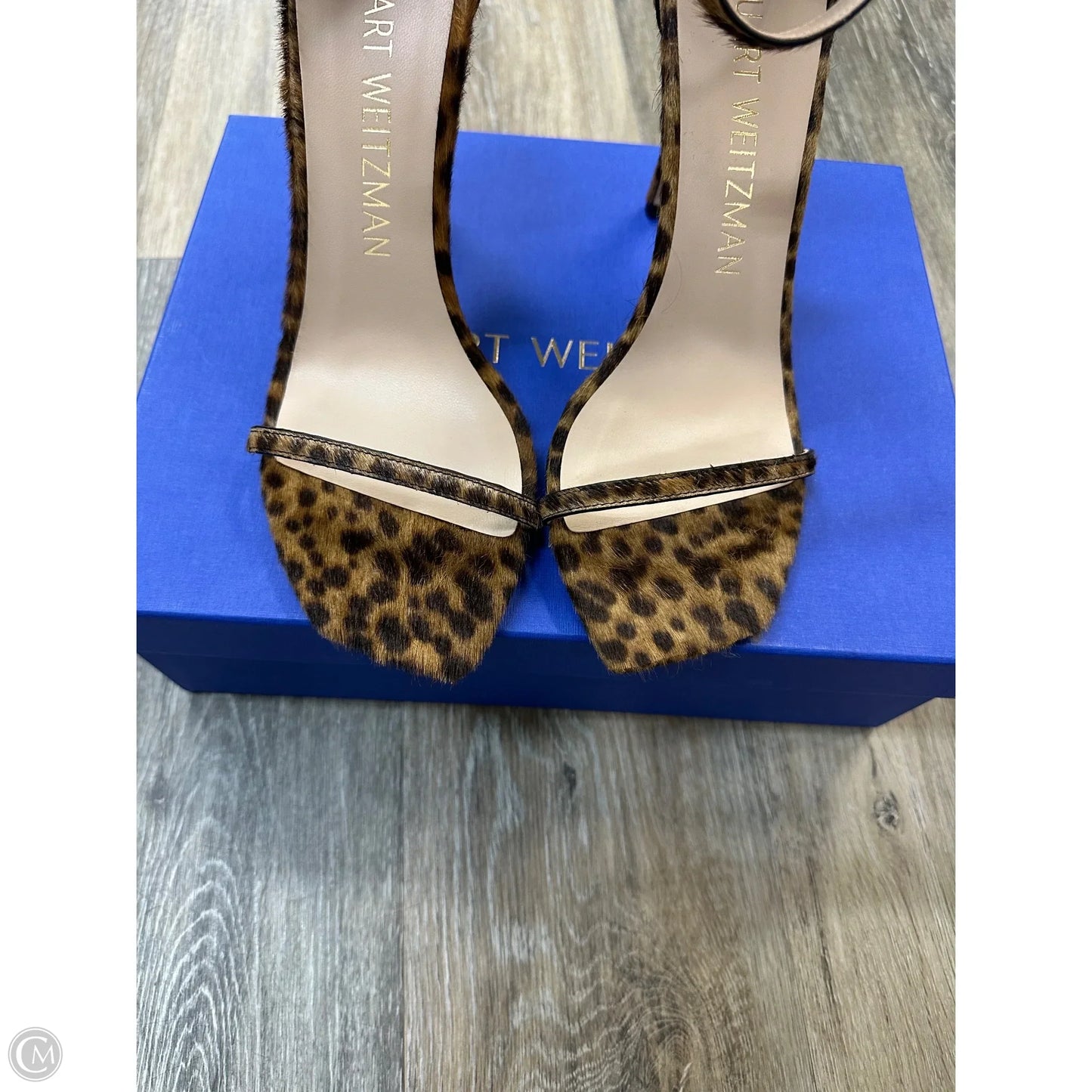 Sandals Designer By Stuart Weitzman In Animal Print, Size: 10