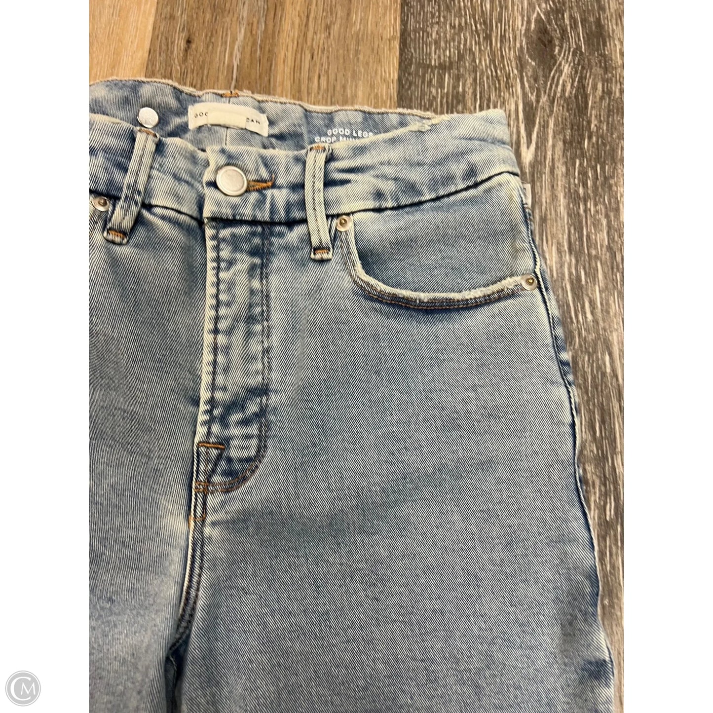 -Jeans Boot Cut By Good American In Blue Denim, Size: 2/26