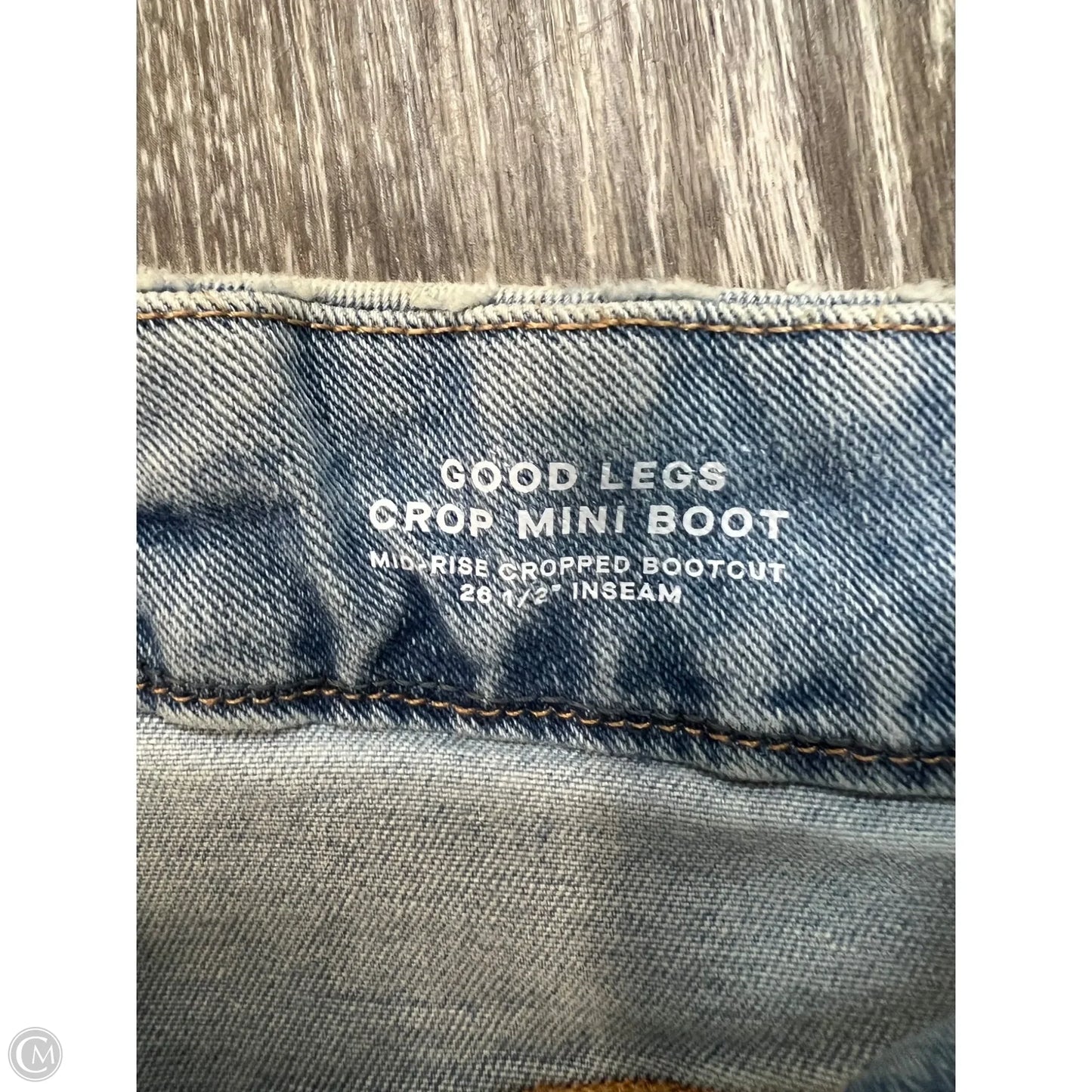 -Jeans Boot Cut By Good American In Blue Denim, Size: 2/26