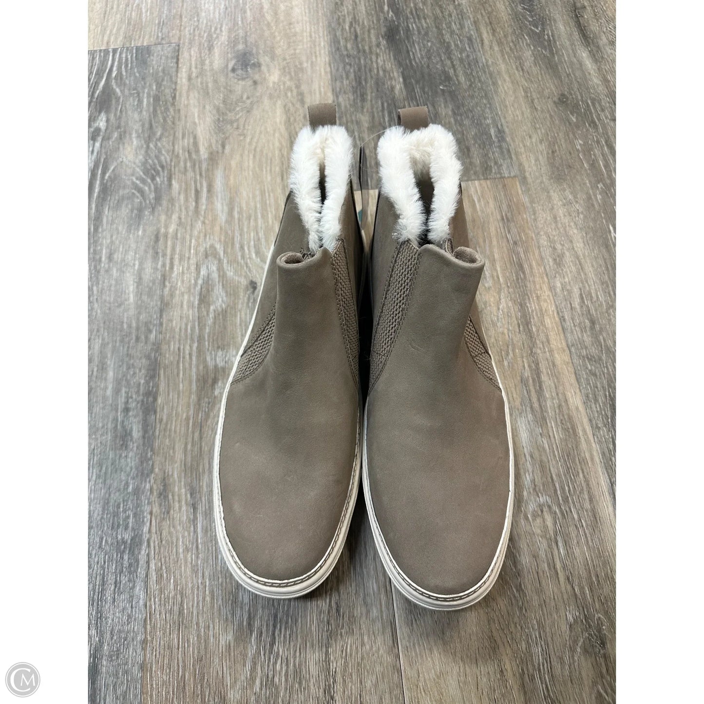 Boots Ankle Flats By Toms In Beige, Size: 9