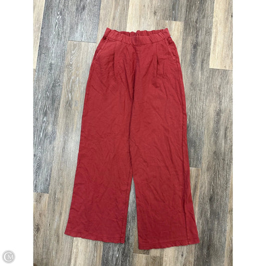 Pants Lounge By Aerie In Red, Size: M