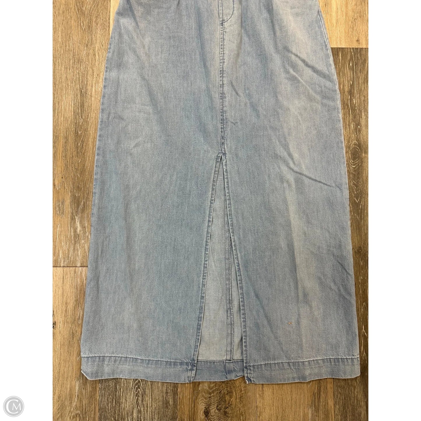 Dress Casual Midi By Free People In Blue Denim, Size: 8