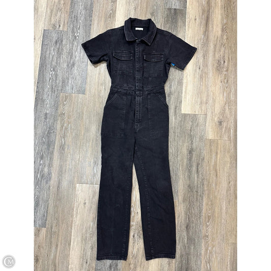 Jumpsuit By Good American In Black Denim, Size: M