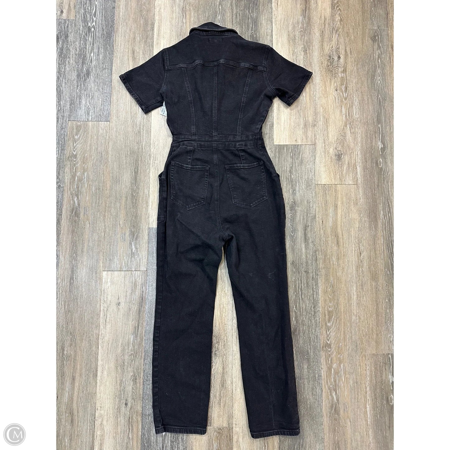 Jumpsuit By Good American In Black Denim, Size: M