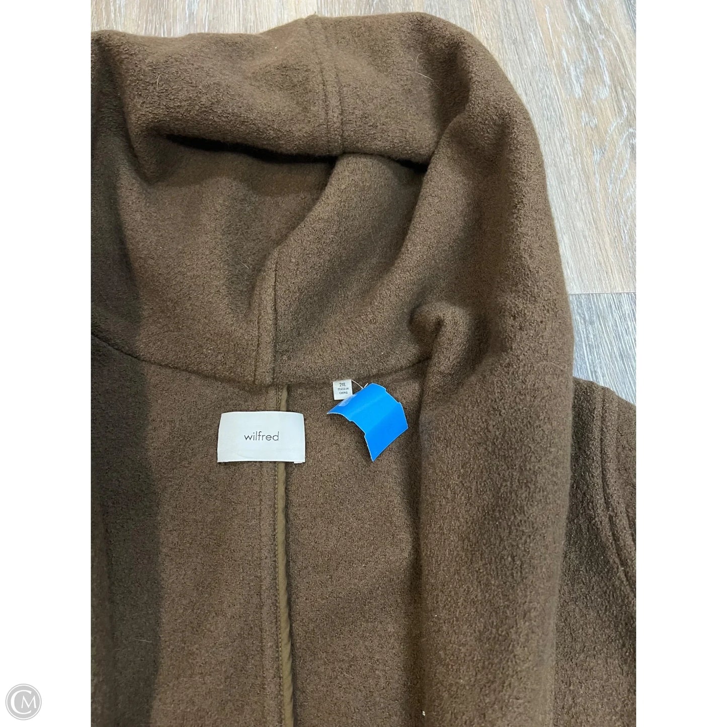 Coat Peacoat By Wilfred In Brown, Size: 2x