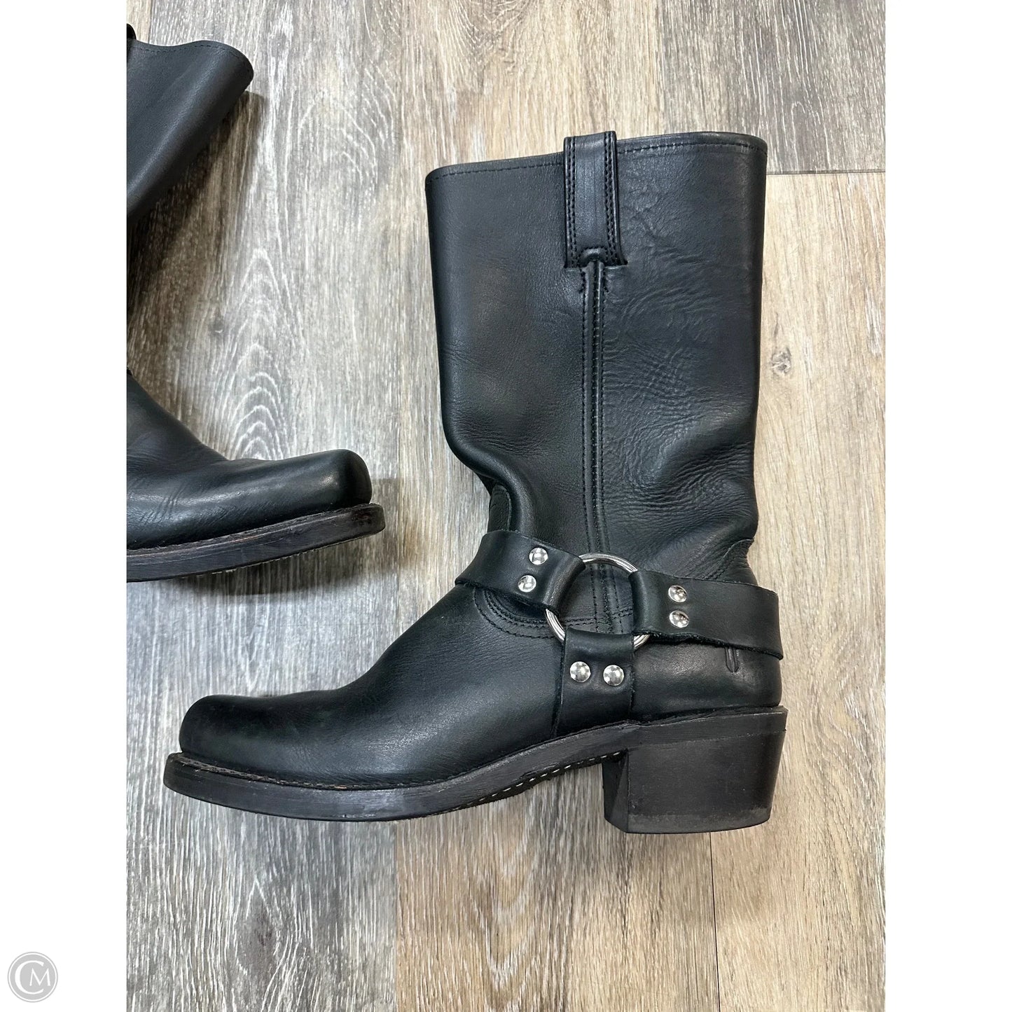 Boots Designer By Frye In Black, Size: 7.5