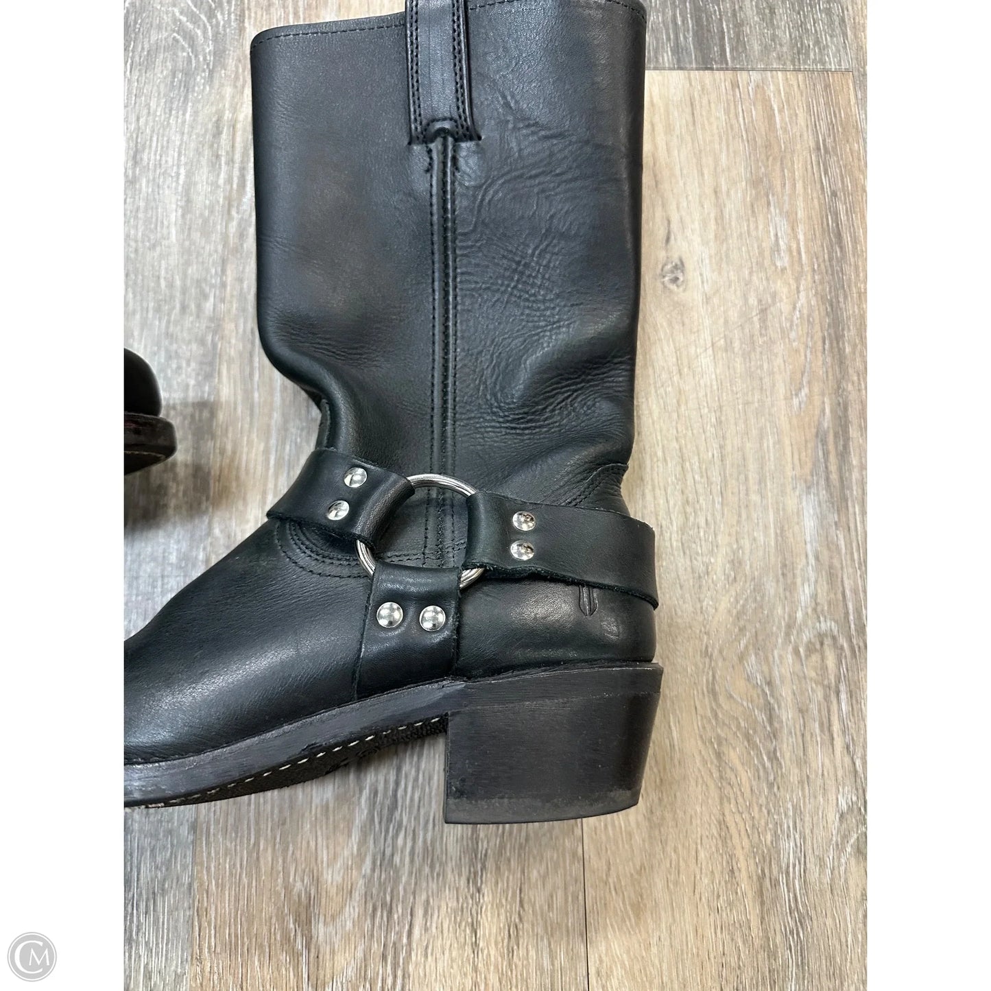 Boots Designer By Frye In Black, Size: 7.5