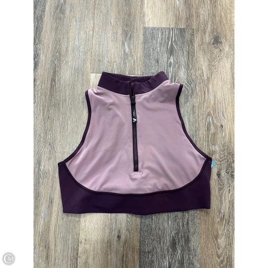 Athletic Bra By Athleta In Purple, Size: Xl