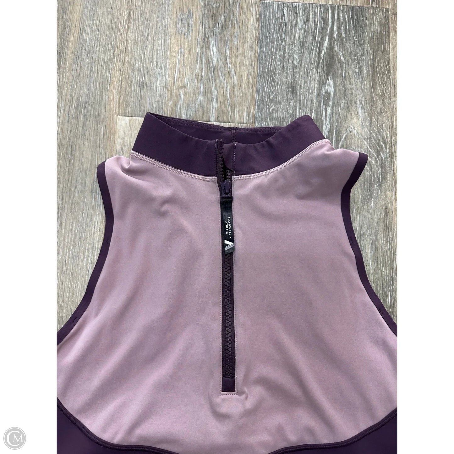 Athletic Bra By Athleta In Purple, Size: Xl