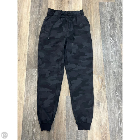 Athletic Pants By Lululemon In Camouflage Print, Size: 4