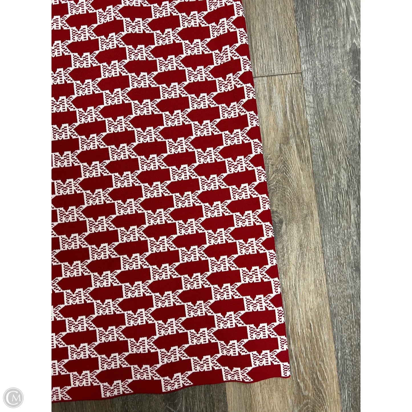 Dress Casual Midi By Michael By Michael Kors In Red & White, Size: S