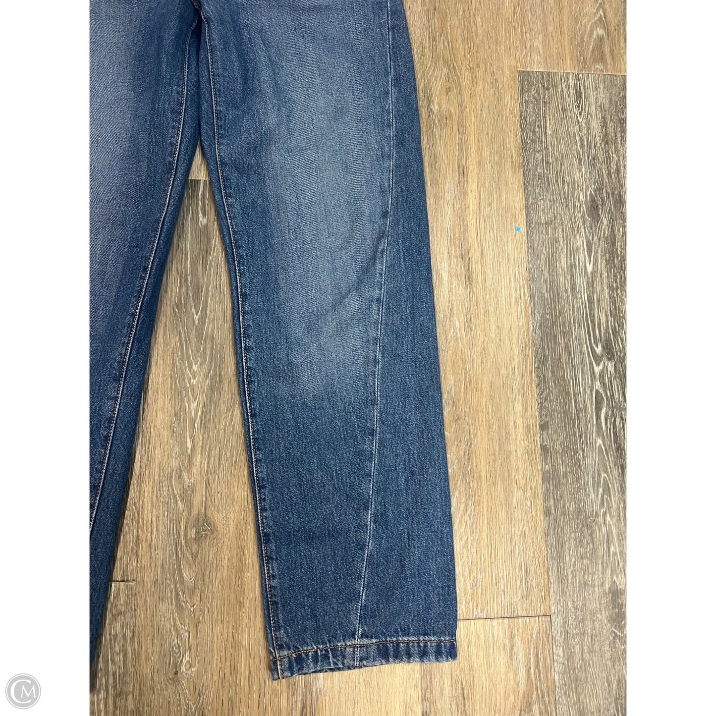 Jeans Wide Leg By Levis In Blue Denim, Size: 2