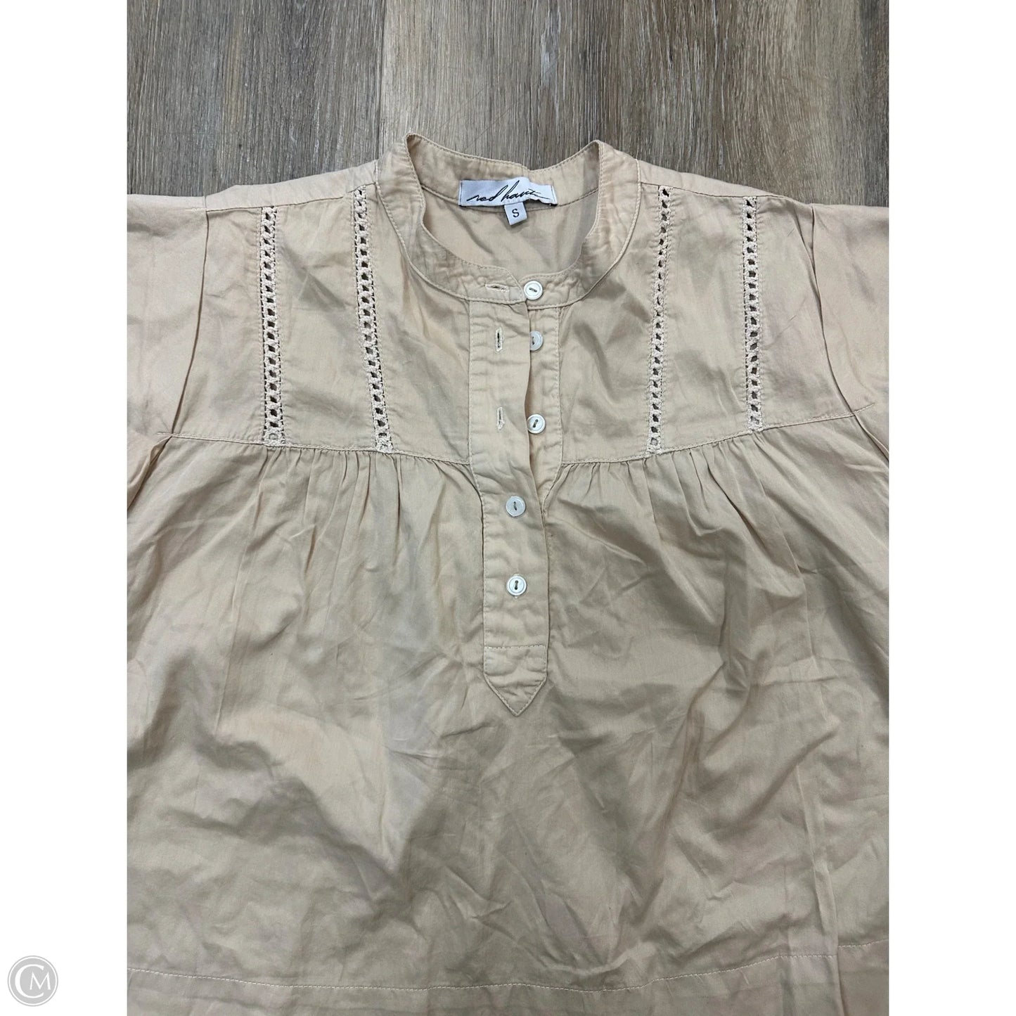 Top Sleeveless By Red Haute In Beige, Size: S