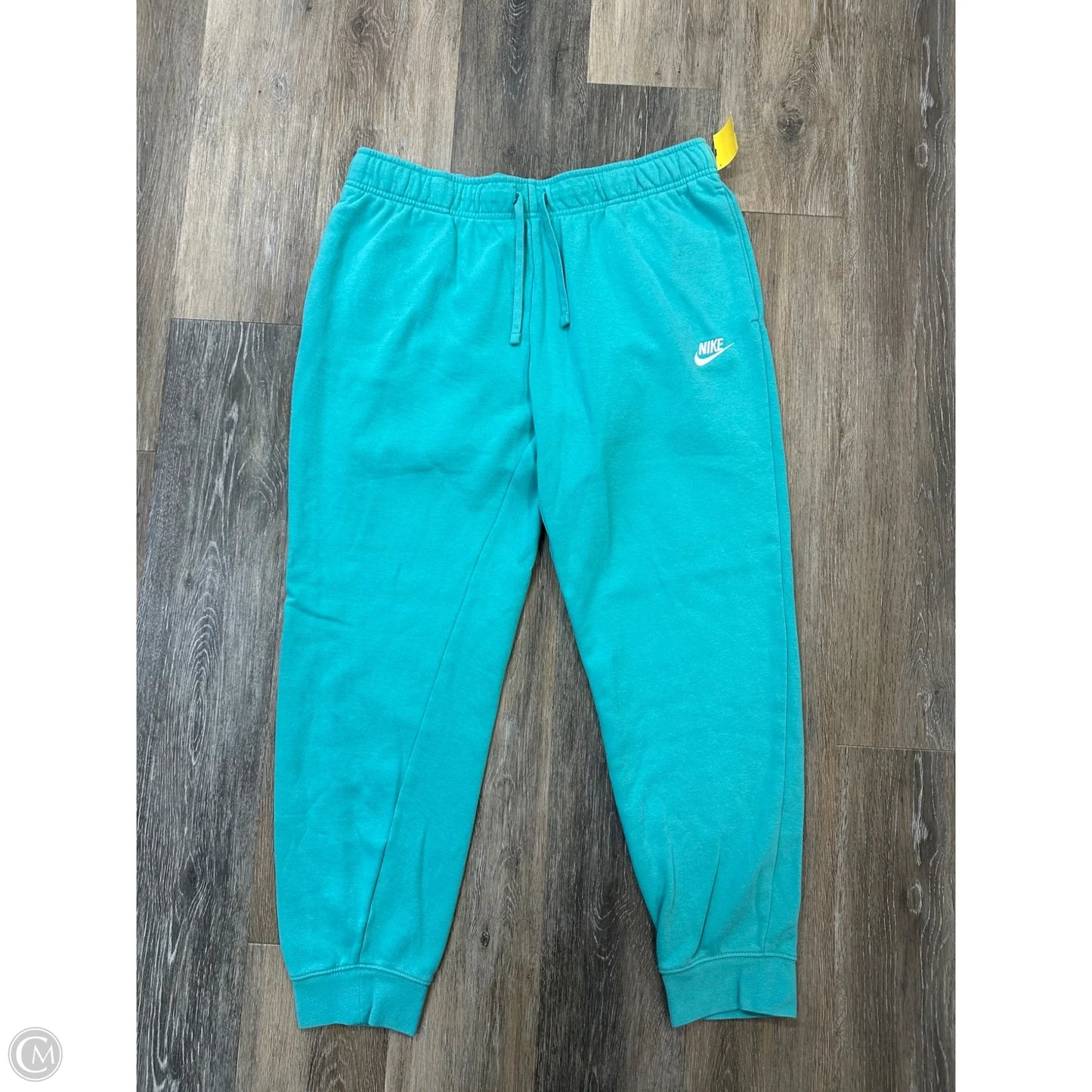 -Athletic Pants By Nike Apparel In Blue, Size: L