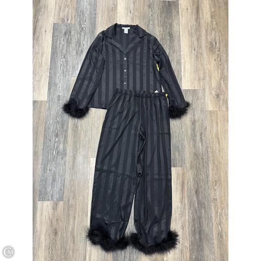 Pajamas 2pc By Linea Donatella In Black, Size: S