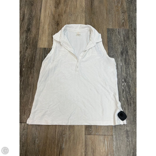 Athletic Tank Top By Calia In White, Size: L