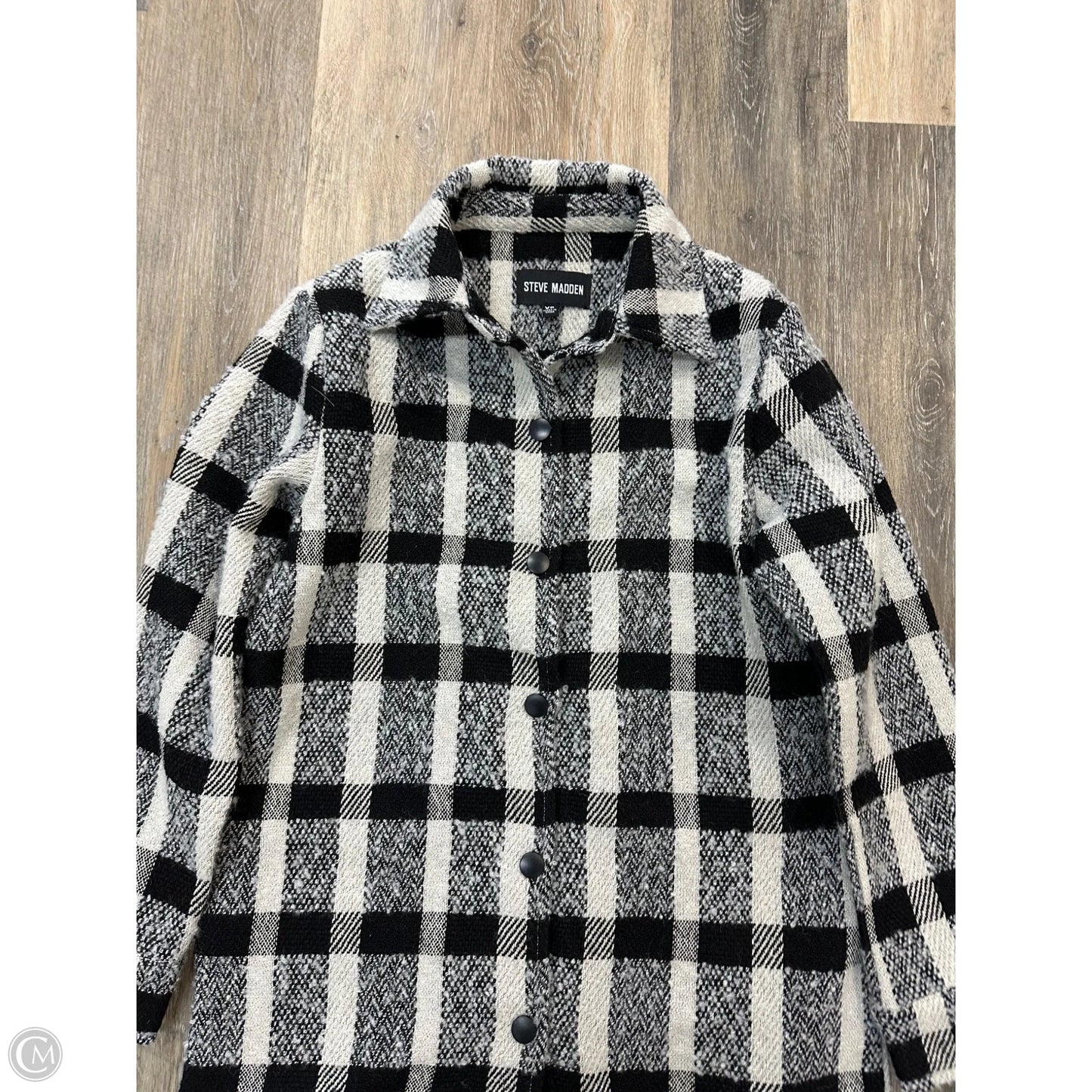 Jacket Other By Steve Madden In Black & Cream, Size: Xs