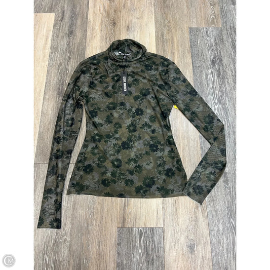 Top Long Sleeve By Steve Madden In Green, Size: M