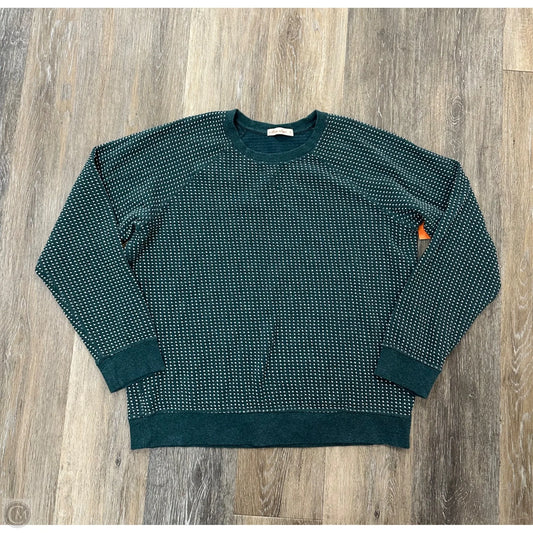 Top Long Sleeve By Marine Layer In Green, Size: L