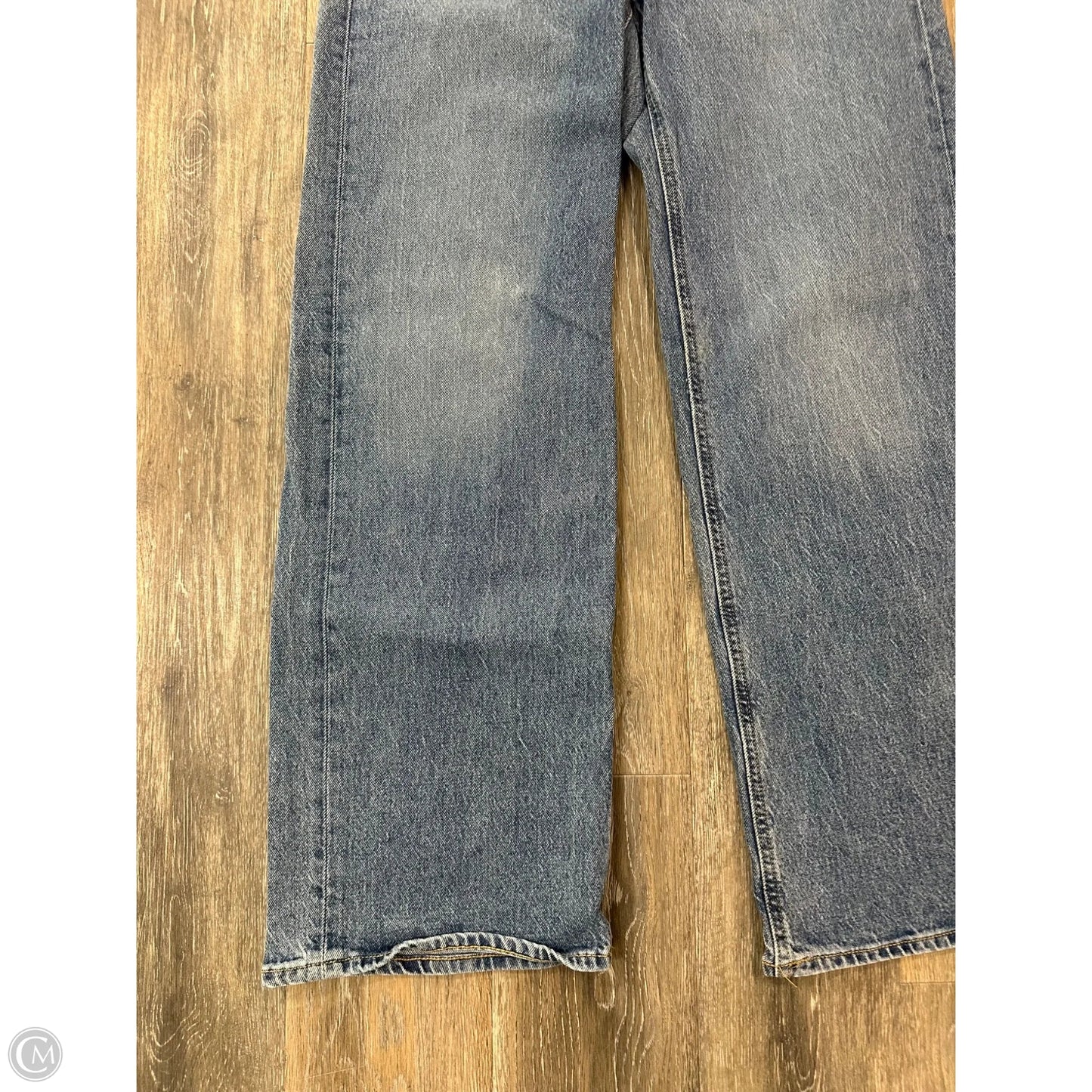 Jeans Wide Leg By Old Navy In Blue Denim, Size: 8