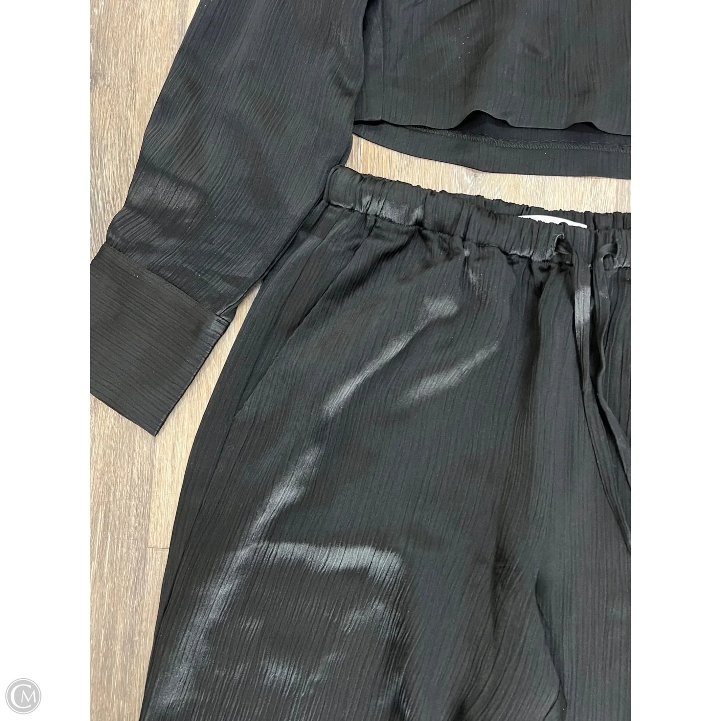 -Pants Set 2pc By Reformation In Black, Size: Xs