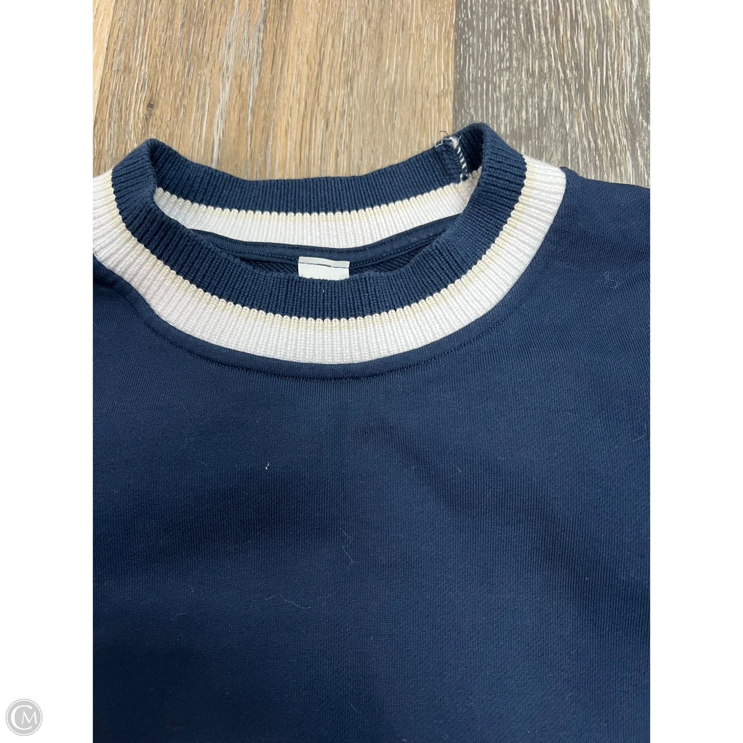Athletic Sweatshirt Crewneck By Lululemon In Blue, Size: S