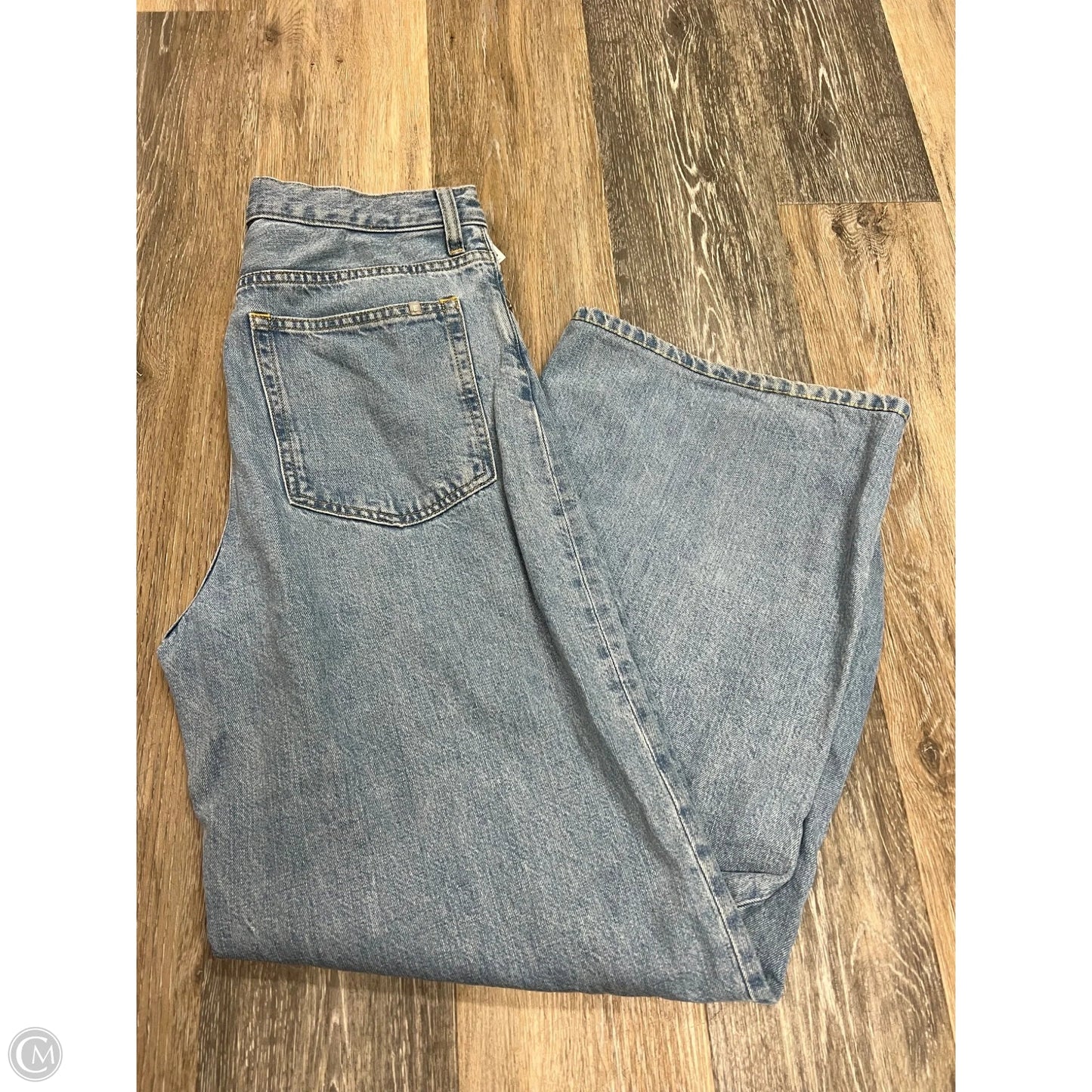 Jeans Wide Leg By Everlane In Blue Denim, Size: 6/28