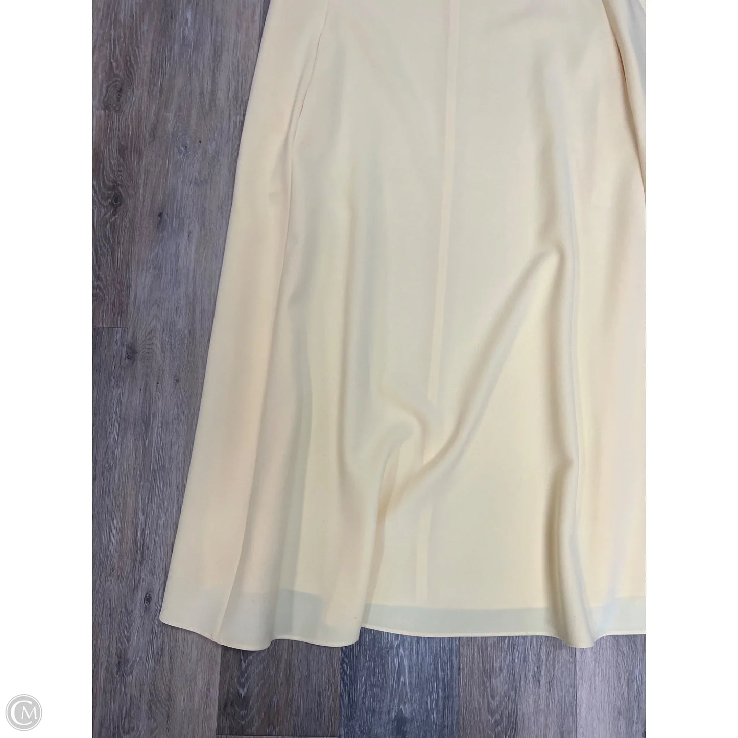 Dress Designer By Lafayette 148 In Yellow, Size: M