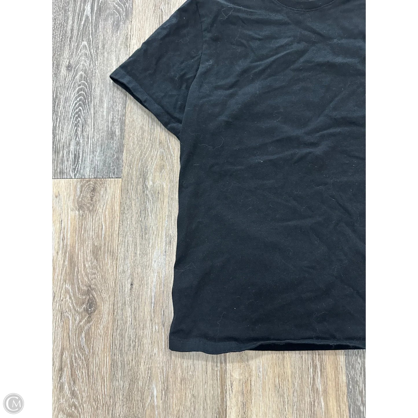 Top Short Sleeve By Good American In Black, Size: Xs