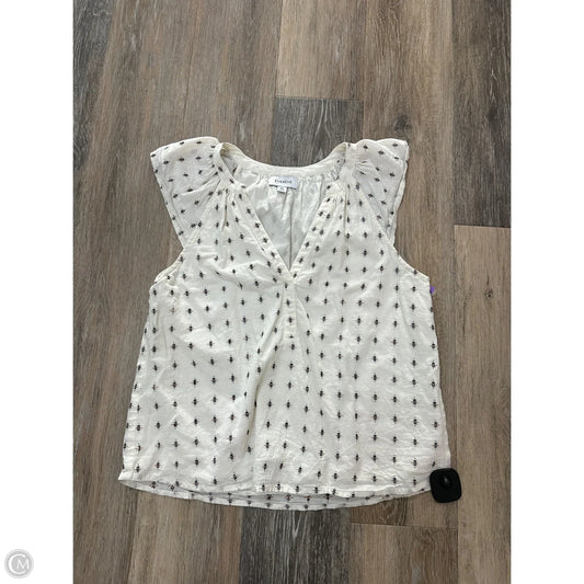 Top Sleeveless By Evereve In Cream, Size: Xs