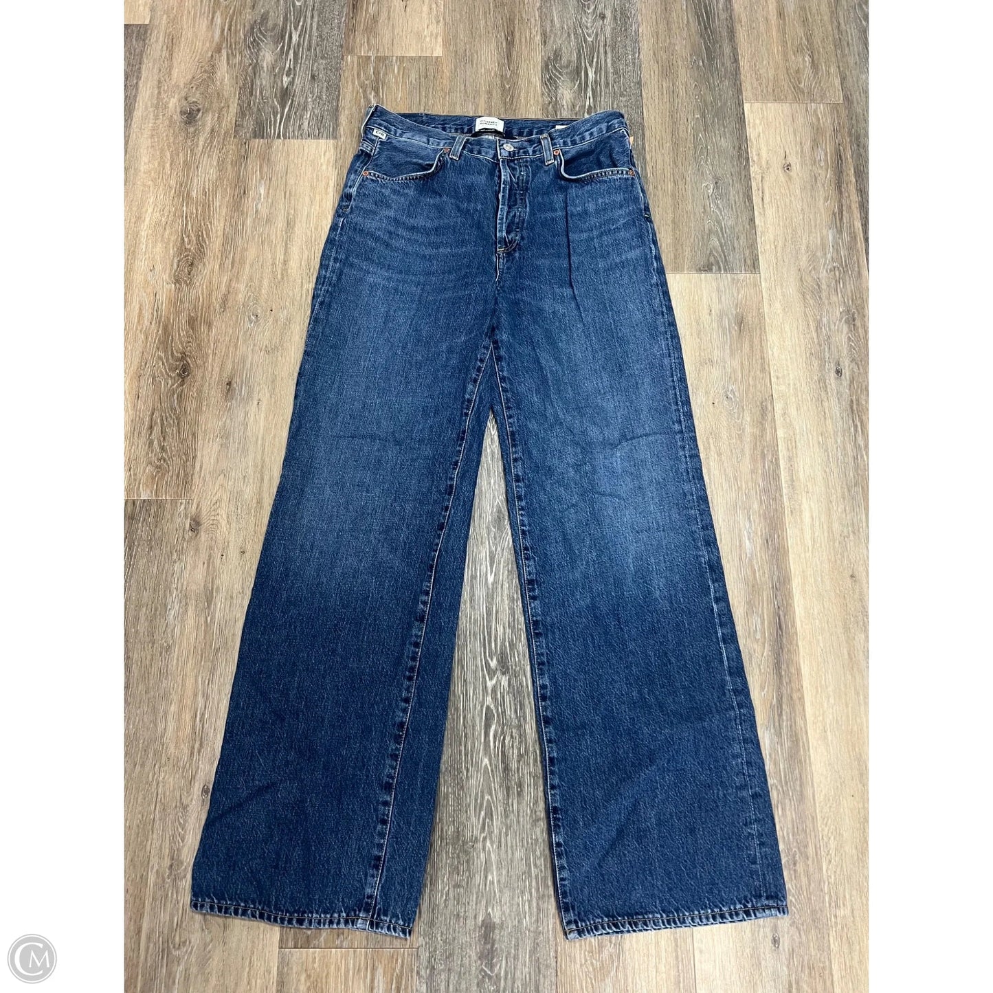 Jeans Straight By Citizens Of Humanity In Blue Denim, Size: 6/28