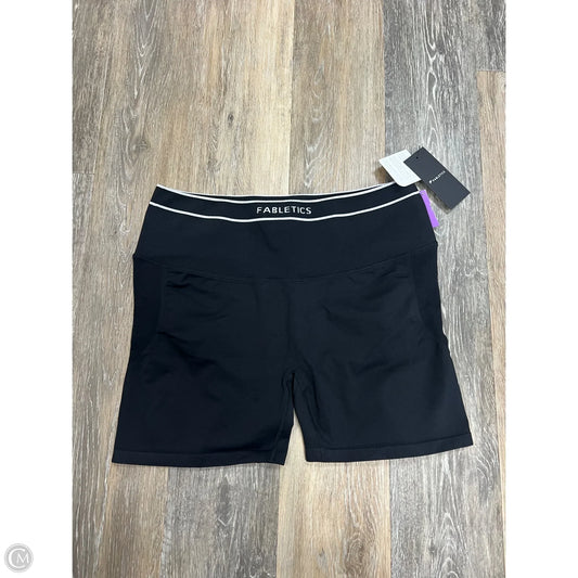 Athletic Shorts By Fabletics In Black, Size: Xxl