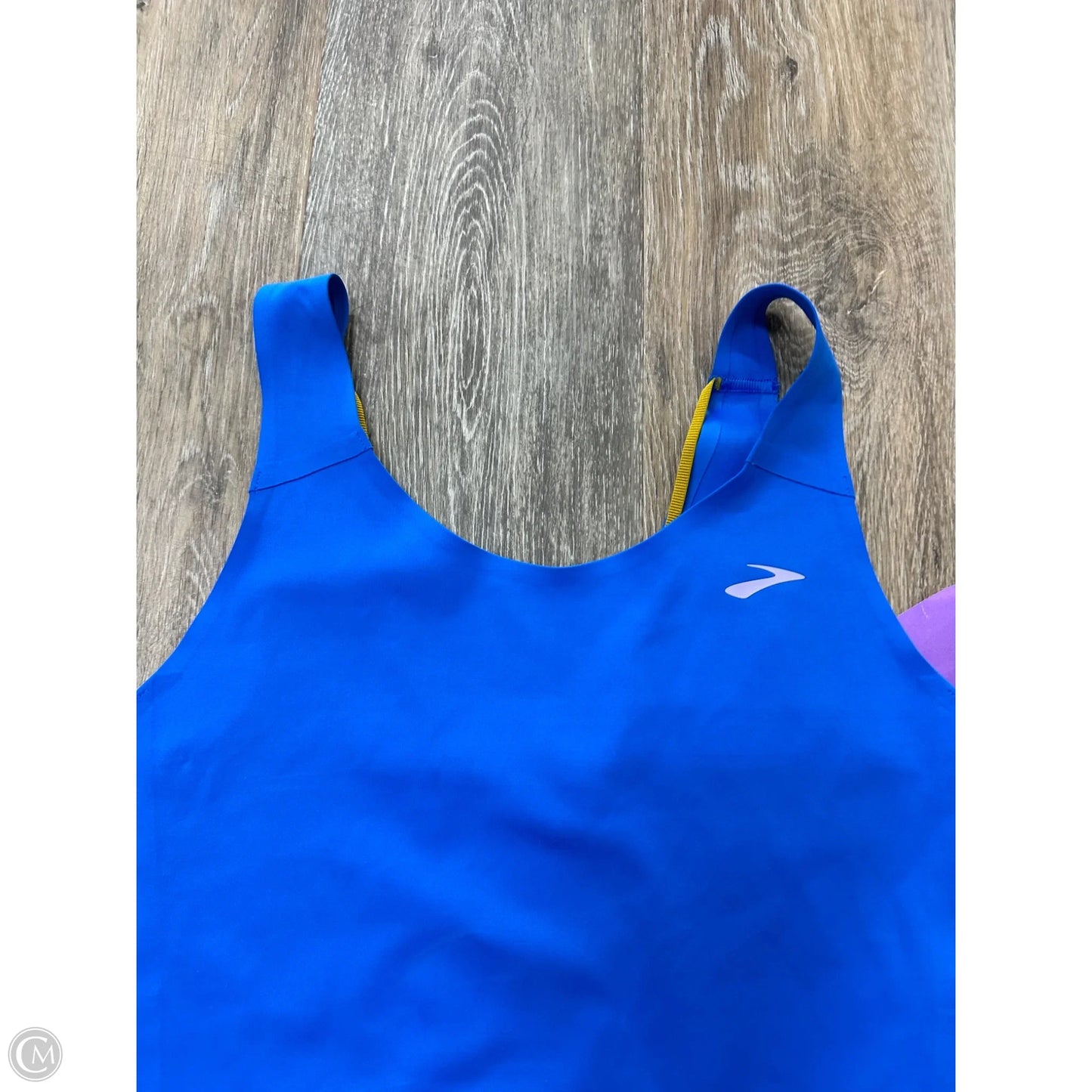 Athletic Tank Top By Brooks In Blue, Size: M