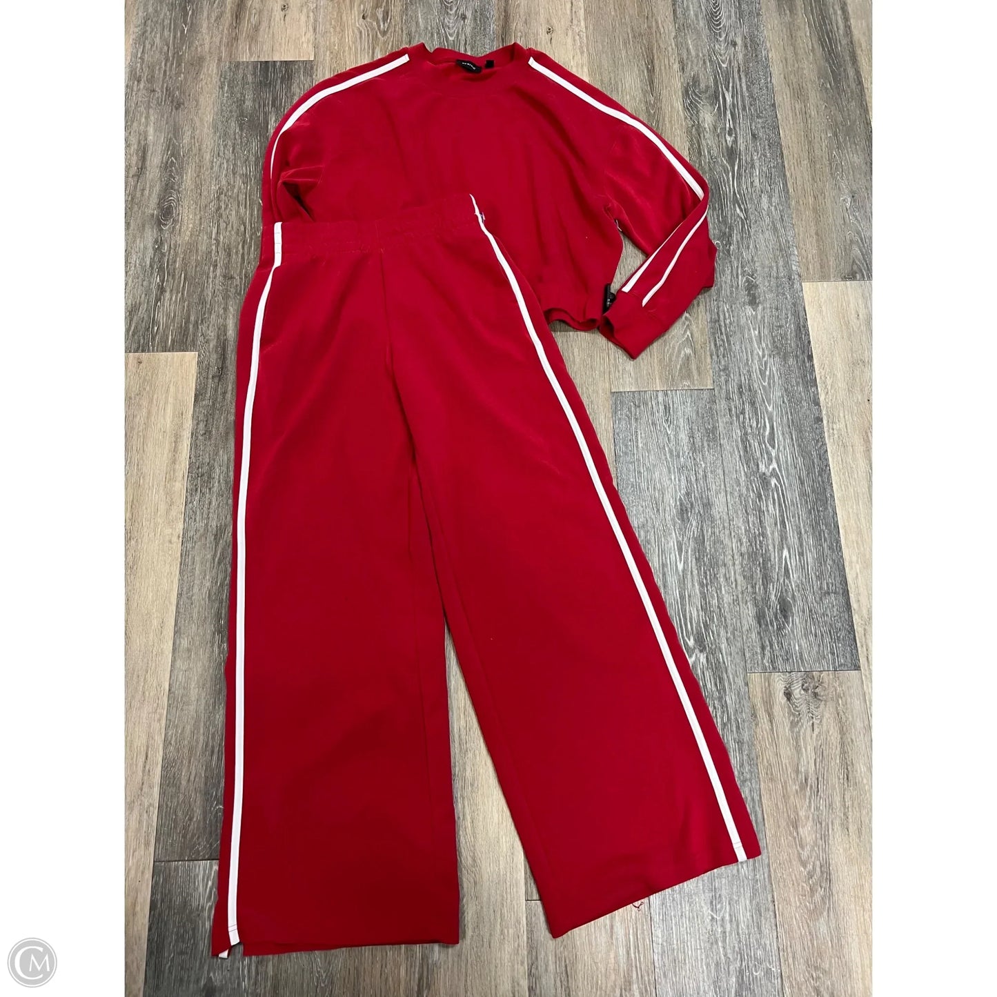 Lounge Set Pants By Rd Style In Red, Size: S
