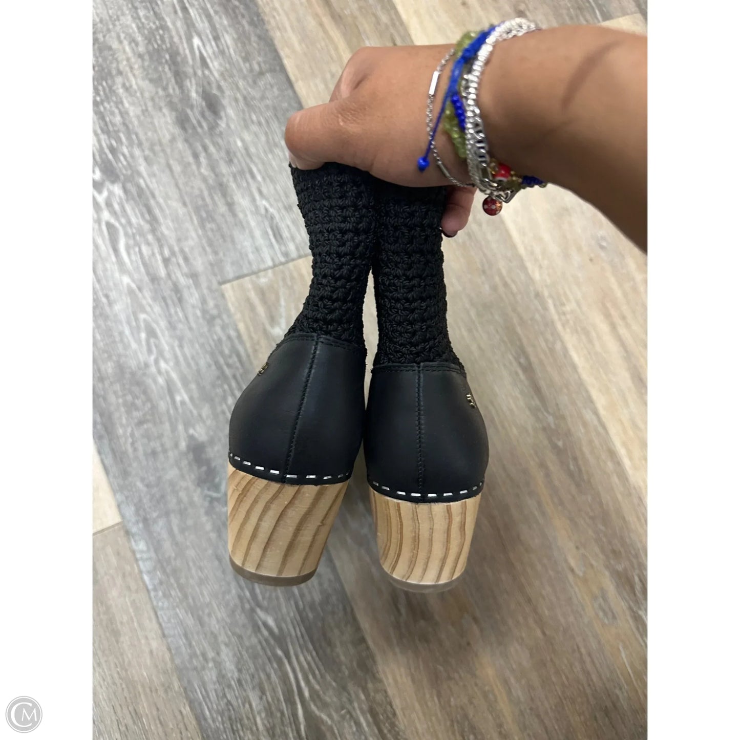 Boots Ankle Heels By The Sak In Black, Size: 9