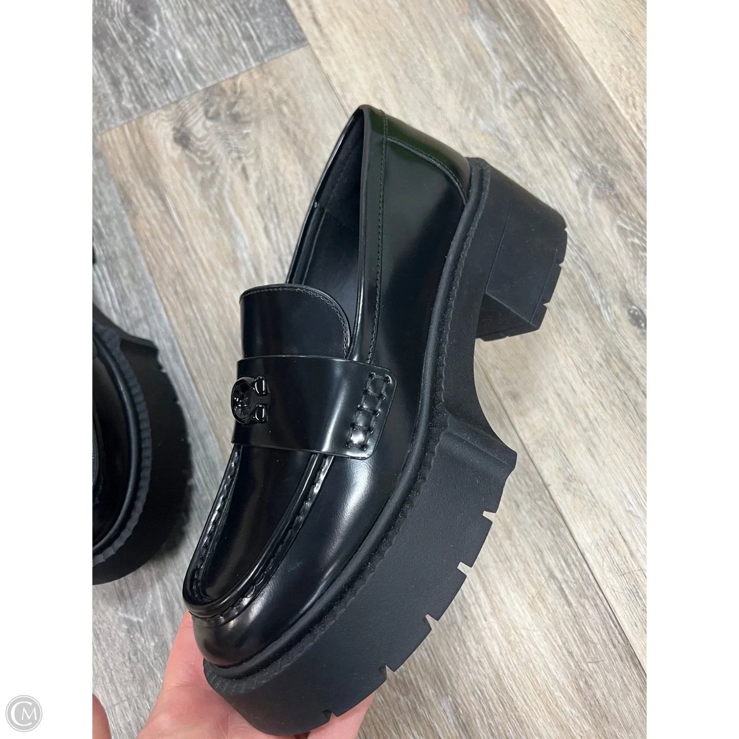 Shoes Designer By Coach In Black, Size: 6