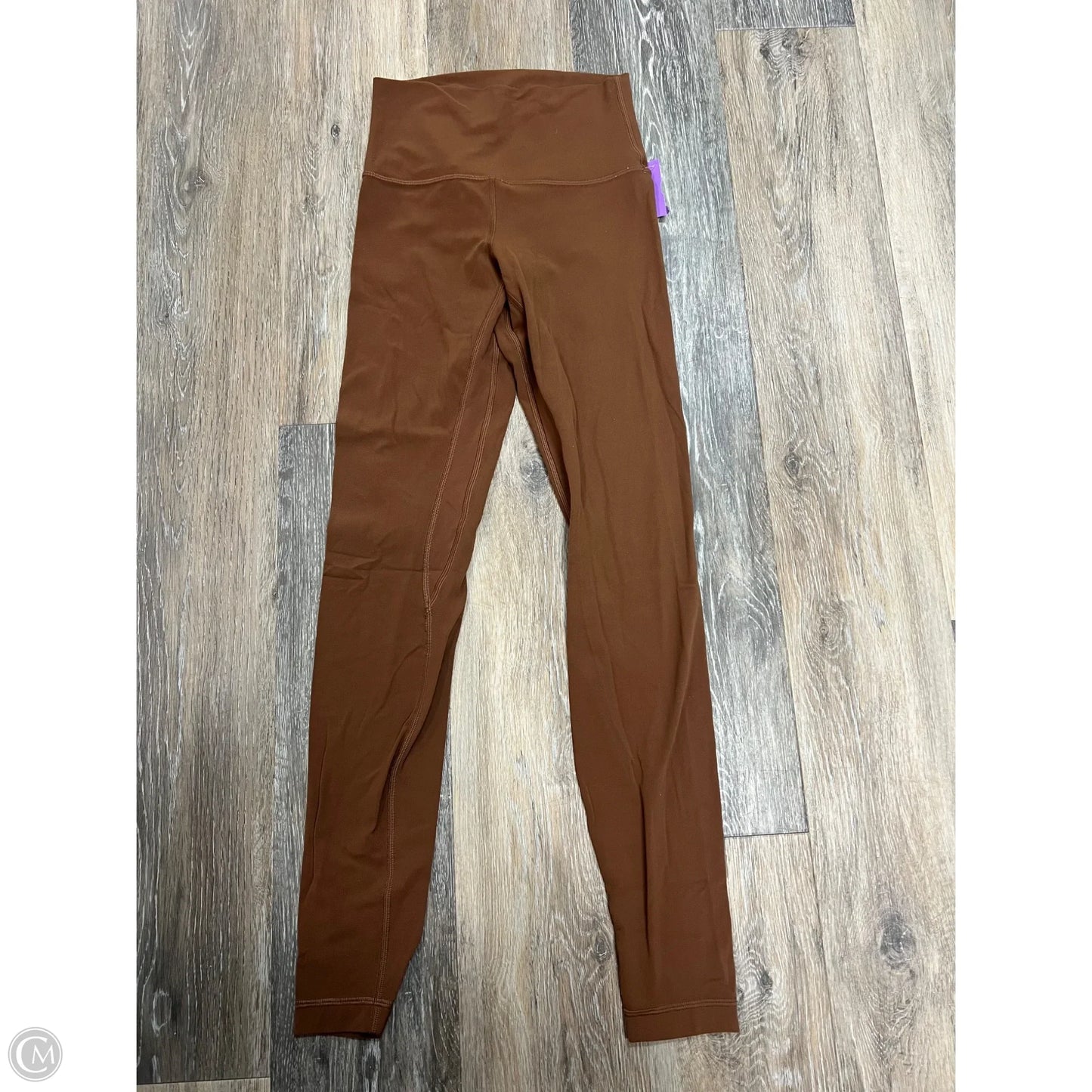 Athletic Leggings By Lululemon In Brown, Size: 4