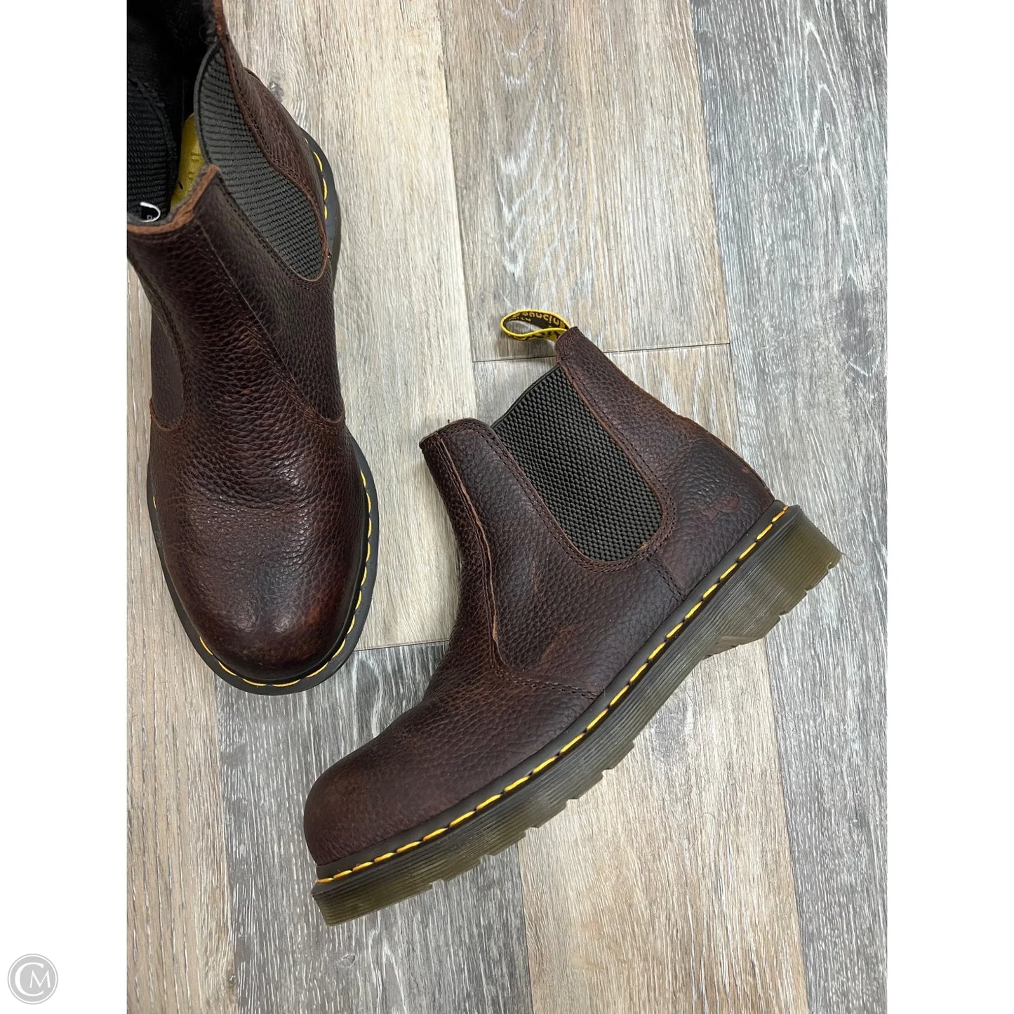 Boots Ankle Flats By Dr Martens In Brown, Size: 10