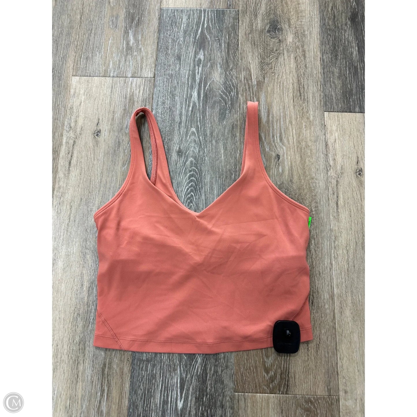 Athletic Tank Top By Lululemon In Orange, Size: 6