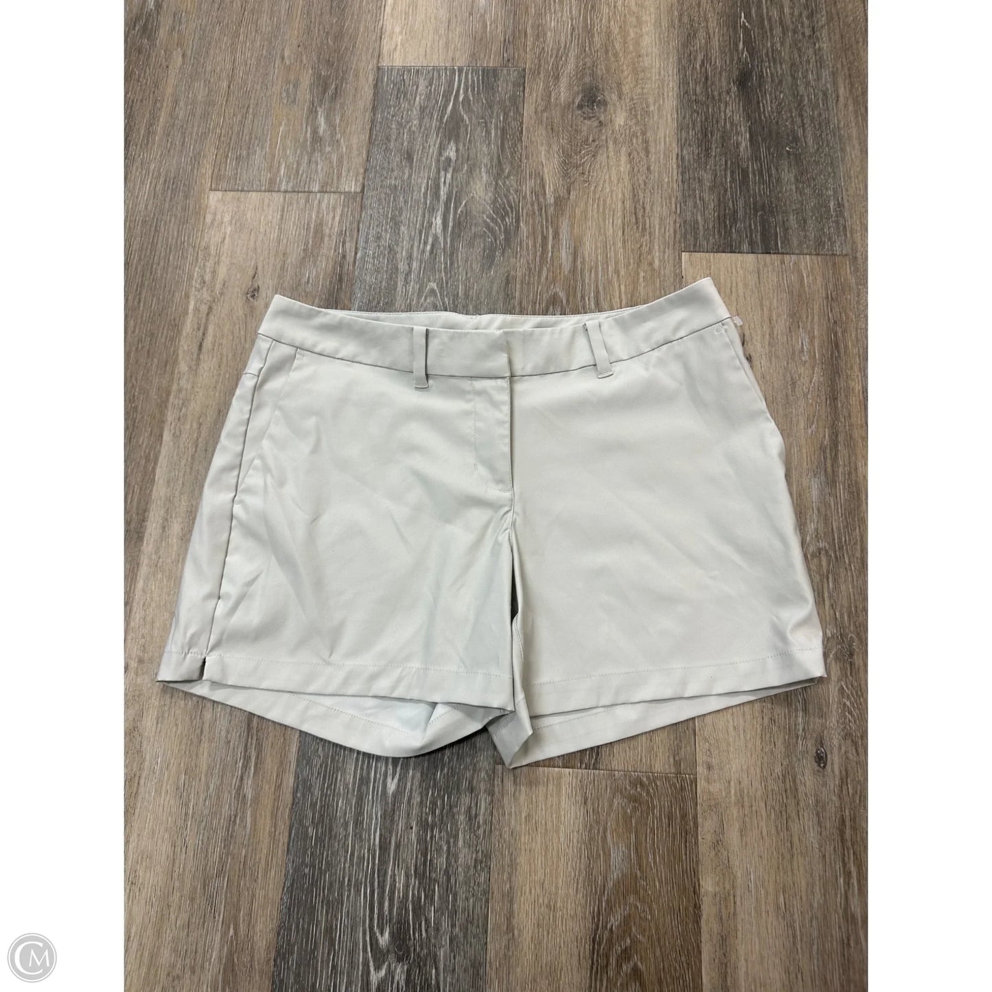 Athletic Shorts By Nike Apparel In Cream, Size: S