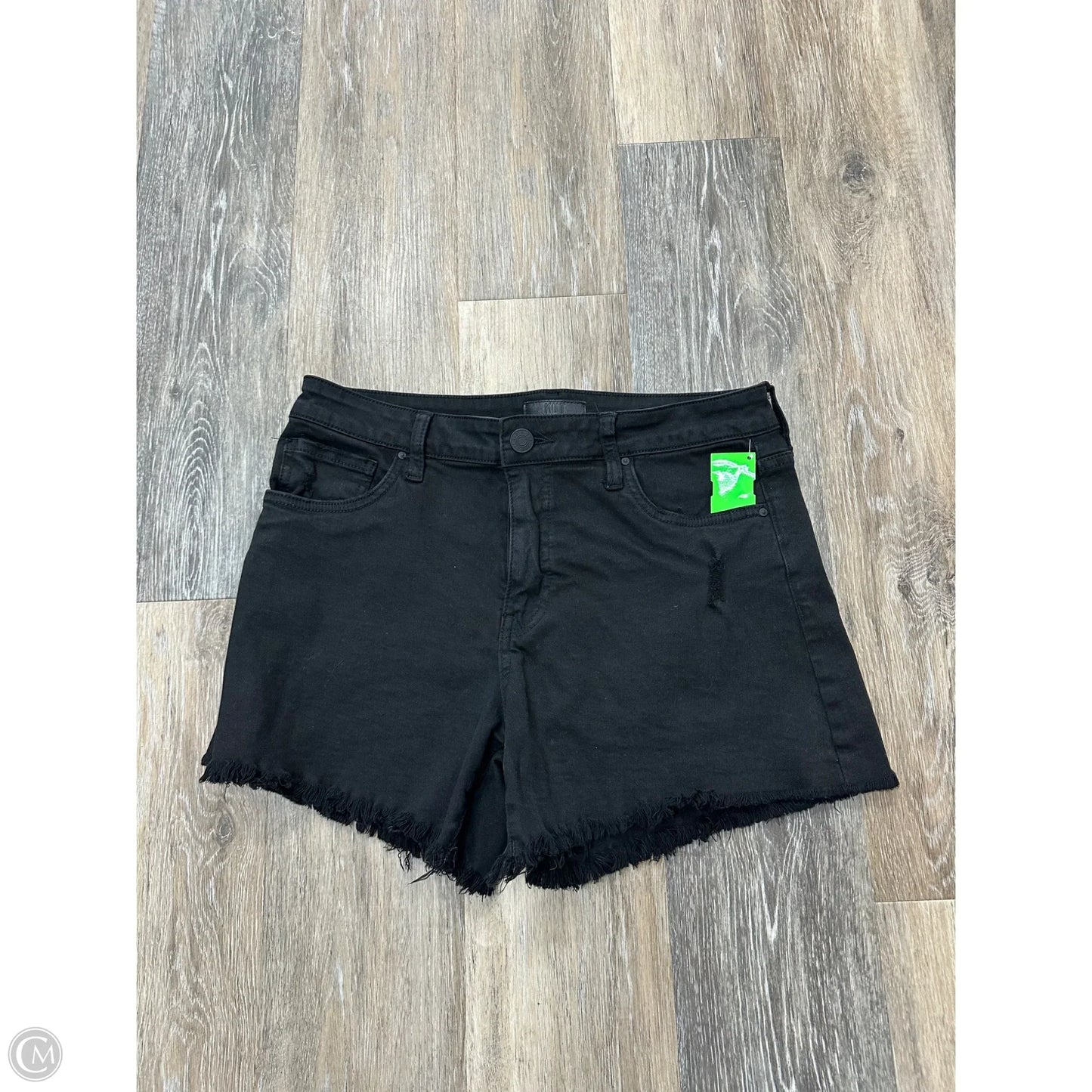 Shorts By Kut In Black Denim, Size: 4