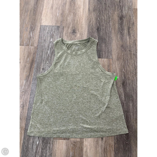 Athletic Tank Top By Athleta In Green, Size: S