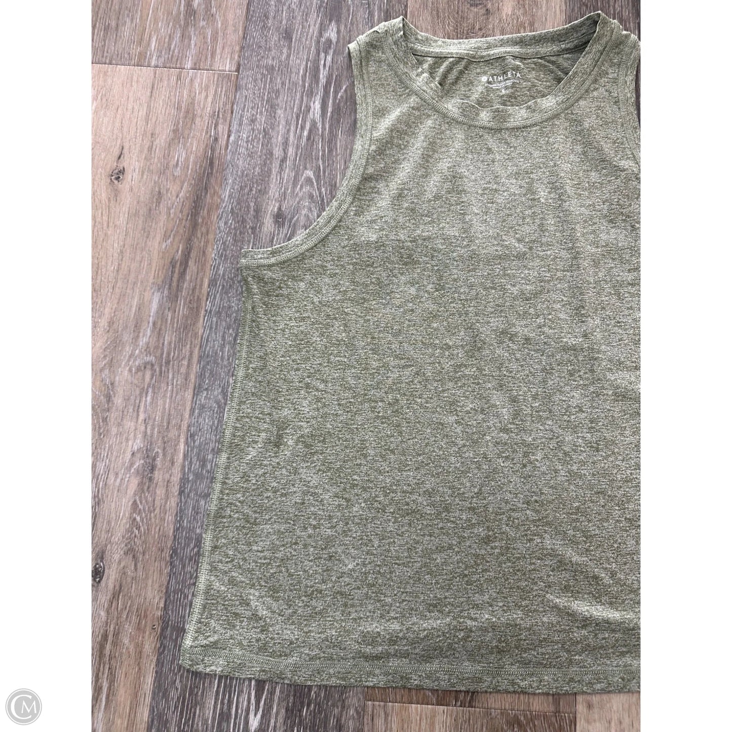Athletic Tank Top By Athleta In Green, Size: S