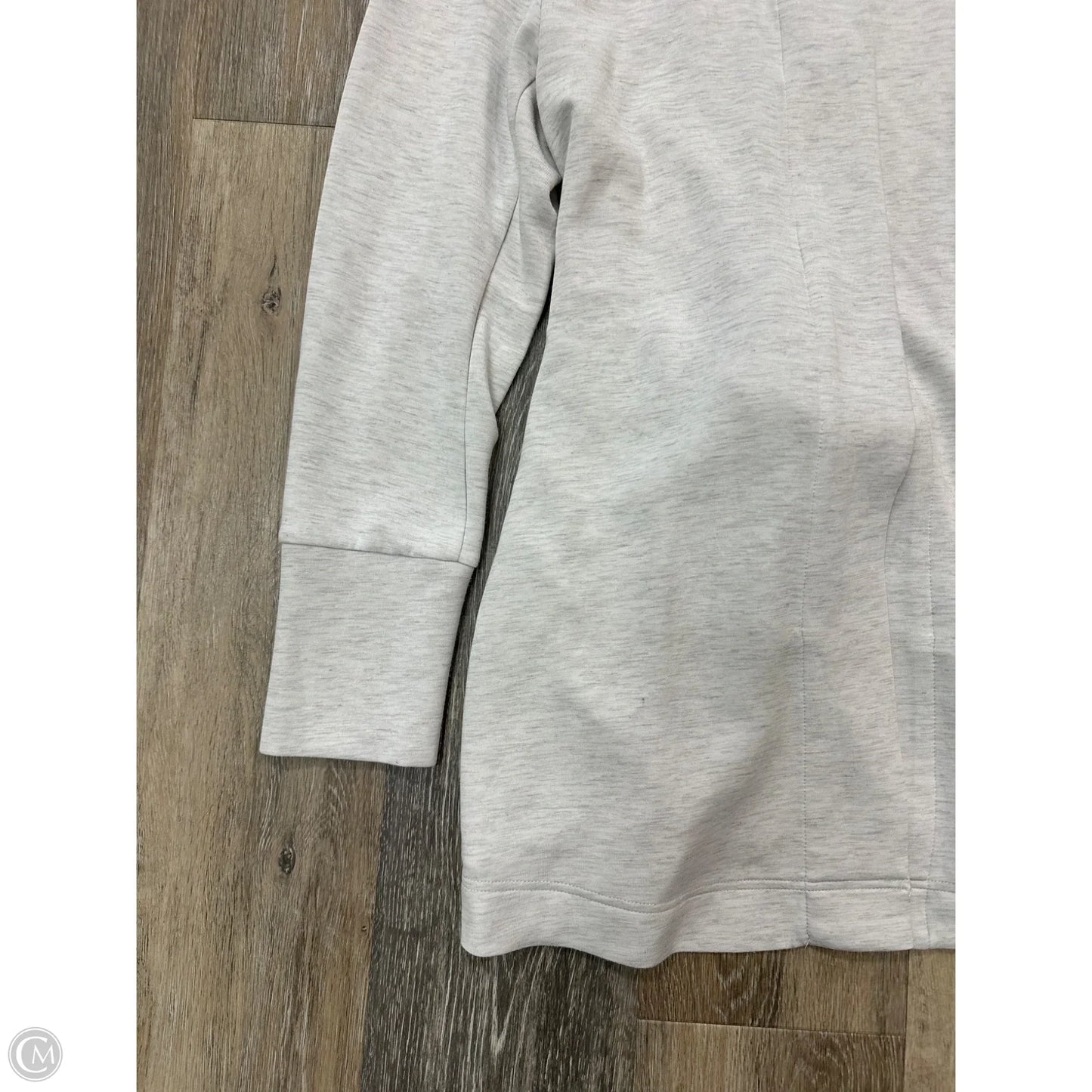 Sweater Cardigan By Varley In Grey, Size: S
