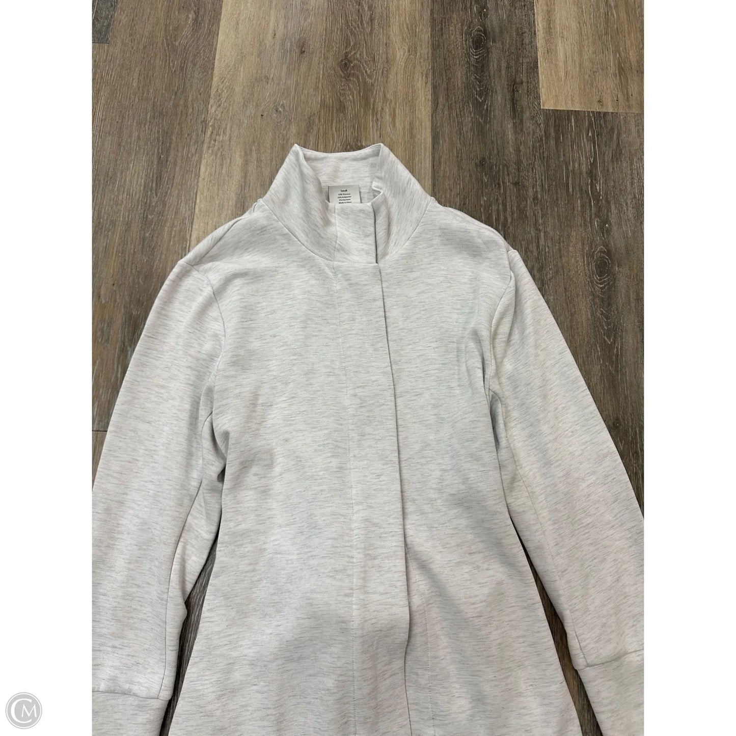 Sweater Cardigan By Varley In Grey, Size: S